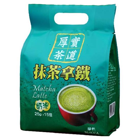 厚實茶道抹茶拿鐵 25g*15入