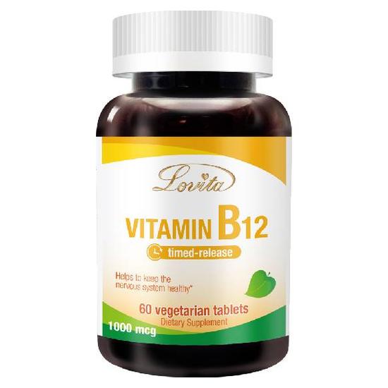 愛維他高單位緩釋型維生素B12食品錠 60錠