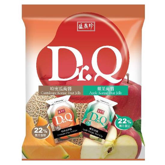 盛香珍Dr.Q雙味蒟蒻-哈密瓜+蘋果 420g
