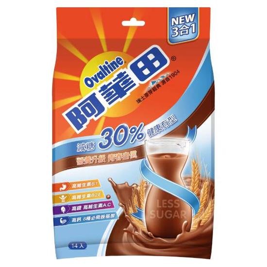 阿華田減糖巧克力營養麥芽飲品 31g*14入