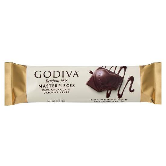 GODIVA經典大師巧克力棒-巧克力醬黑 30g