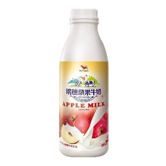 統一瑞穗蘋果牛奶 930ml