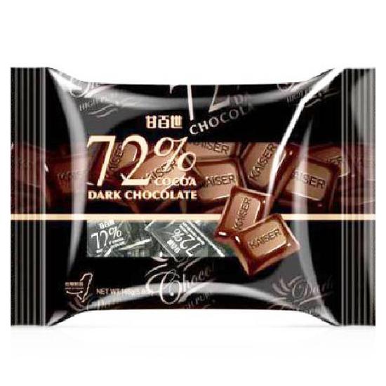 甘百世72%黑巧克力 165g