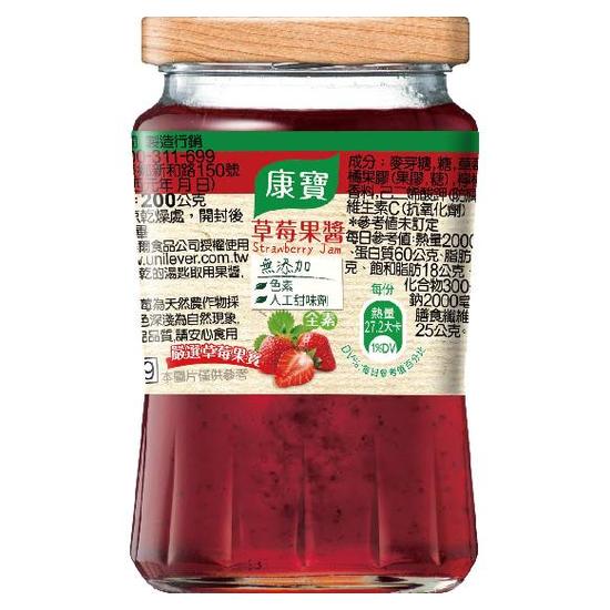 康寶果醬-草莓 200g