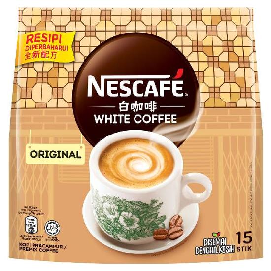 雀巢咖啡白咖啡-原味減糖配方 33g*15入