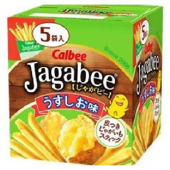 日本加卡比薯條(鹽味)盒裝 75g