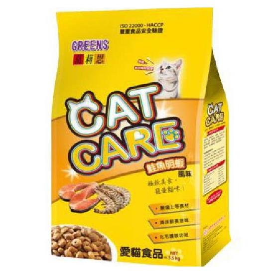 葛莉思CAT CARE貓食-鮭魚明蝦 3.5kg