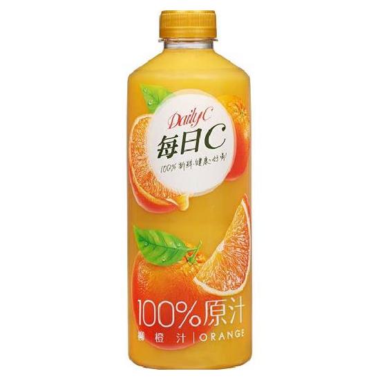 味全每日C100%柳橙汁 1300ml