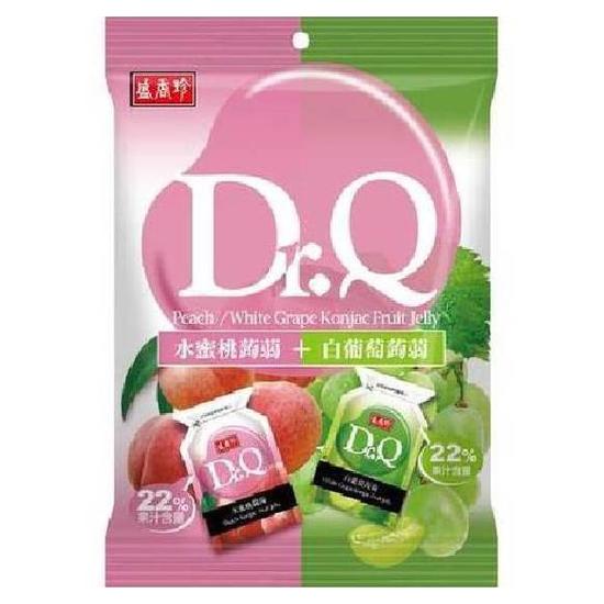 盛香珍Dr.Q雙味蒟蒻-水蜜桃+白葡萄 420g