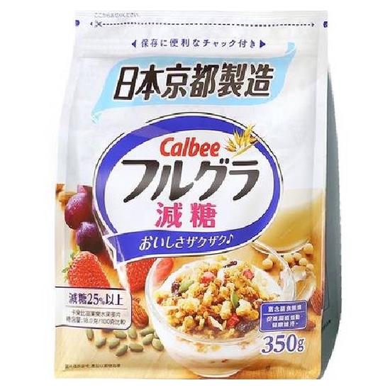 Calbee卡樂比富果樂減糖水果麥片 350g
