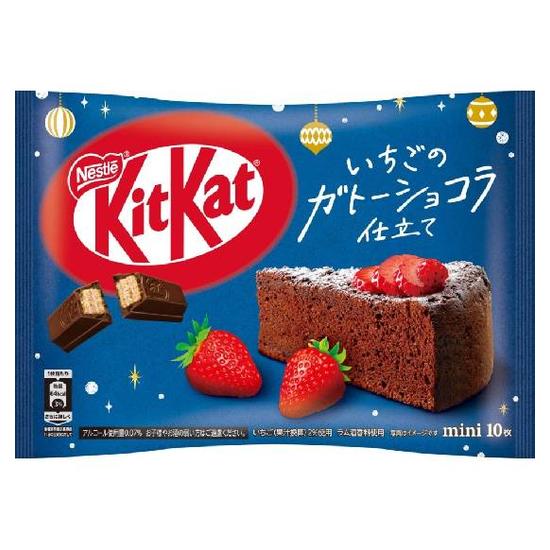 KitKat奇巧威化巧克力-草莓可可布朗尼 116g