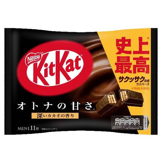 KitKat奇巧威化巧克力-濃黑巧克力口味 124.3g