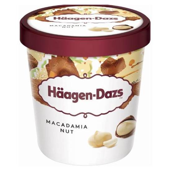 Haagen-Dazs冰淇淋-夏威夷果仁 473ml