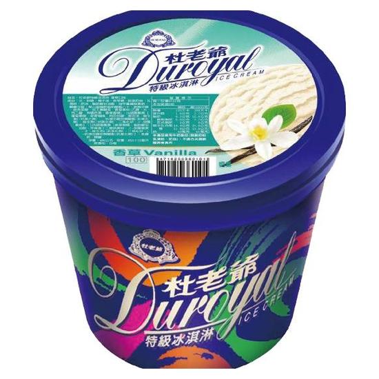 杜老爺特級冰淇淋-香草口味 480g