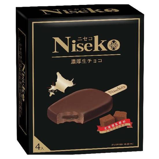 NiseKo生巧克力濃心雪糕 80g*4入
