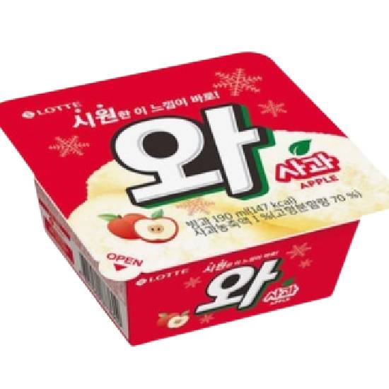 Lotte Wa蘋果冰 159.2g
