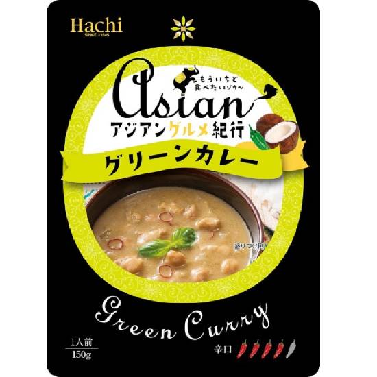 Hachi亞洲美食紀行綠咖哩 150g