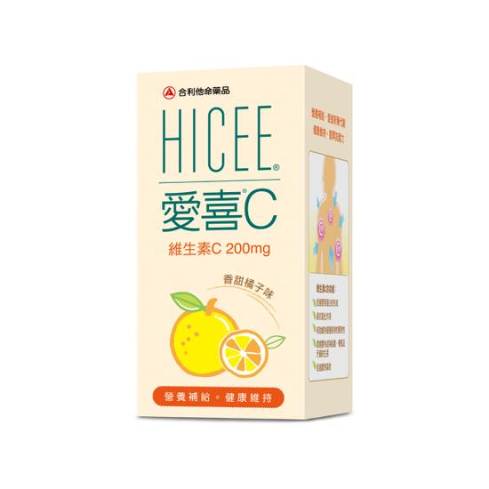 【分批取】愛喜維生素C口嚼錠-香甜橘子味 60錠