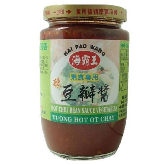 海霸王辣豆瓣醬-素食 400g