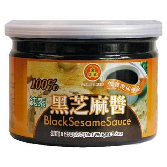 金潤益金瑞益100%黑芝麻醬(純素) 250g