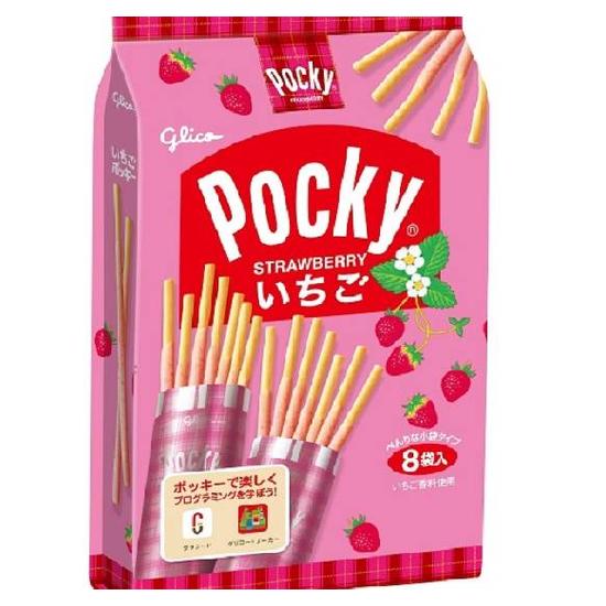pocky草莓棒 (8袋)87g