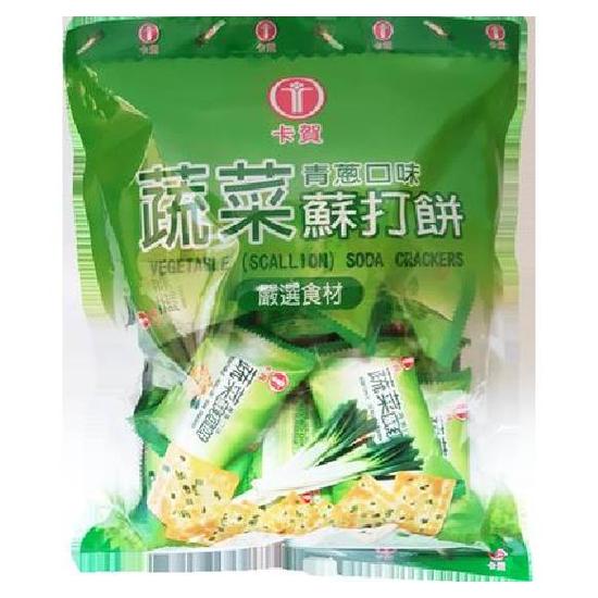 卡賀蔬菜蘇打餅-青蔥口味 320g