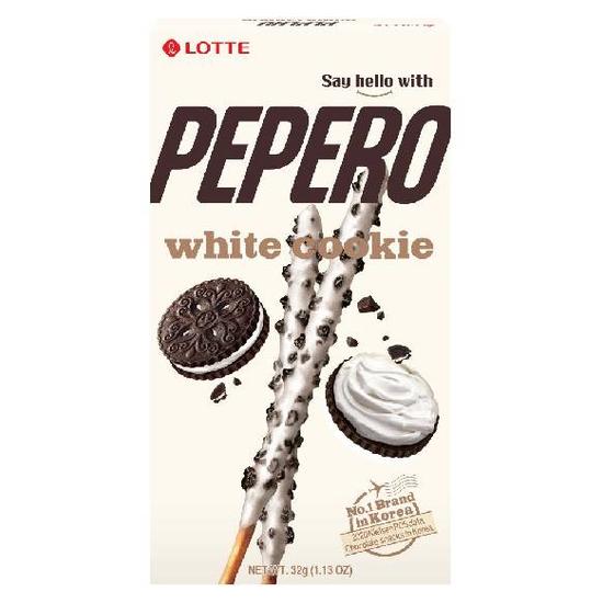 LOTTE PEPERO白巧克力口味餅乾棒 32g