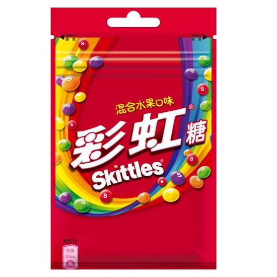 skittles彩虹糖-混合水果口味 45g