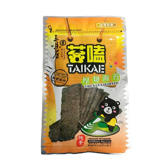 【分批取】苔嗑厚切海苔椒鹽風味 30g