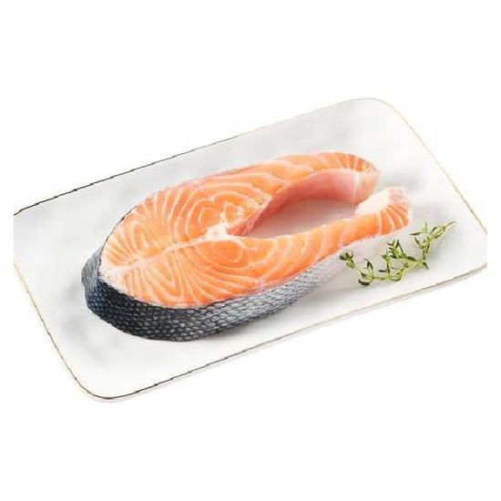 冷藏鮭魚輪切（挪威）  約200g(每100g 60.9元/重量約±50%/請款金額依實際重量為準)