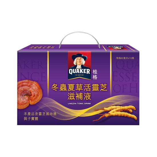 【分批取】桂格冬蟲夏草活靈芝珍貴滋補液 60mlx12瓶