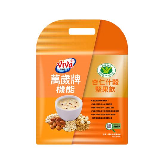 【分批取】萬歲牌機能杏仁什穀堅果飲 30g*8入