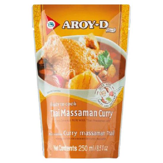 AROY-D即食馬沙曼咖哩醬(微甘) 250ml