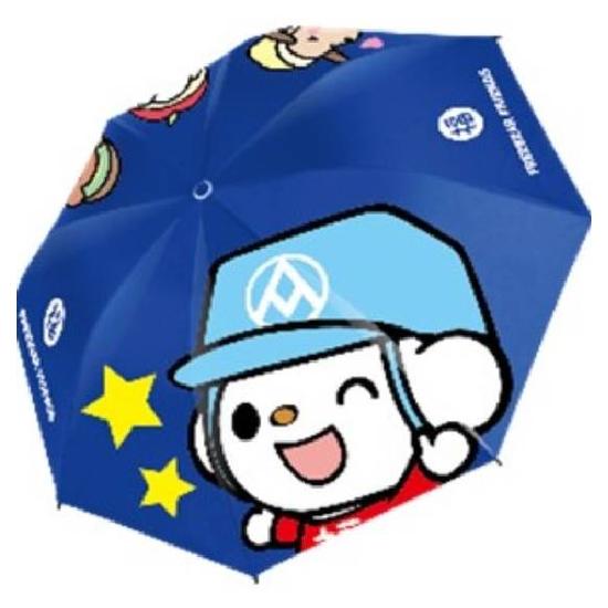 自動開收晴雨傘 福利熊款 1入