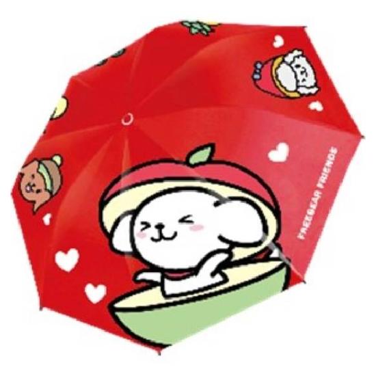 自動開收晴雨傘 蘋狗款 1入