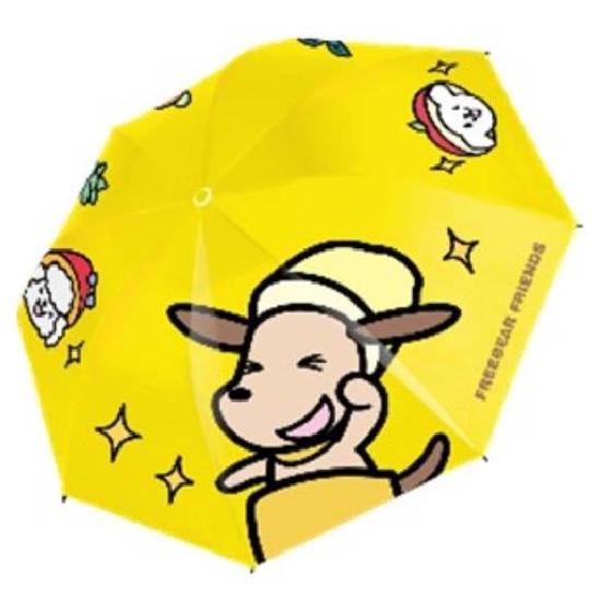 自動開收晴雨傘 香蕉狗款 1入