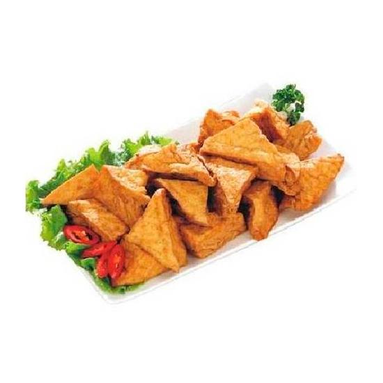 【分批取】三角油豆腐（非基改） 220g/盒