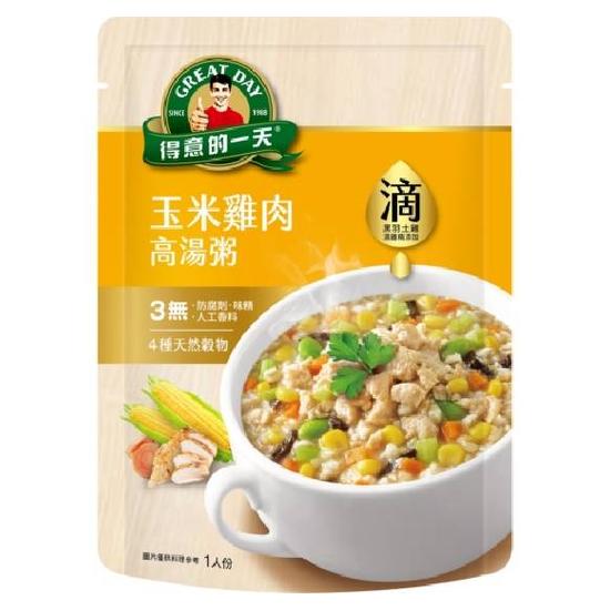 得意的一天滴雞精高湯粥-玉米雞肉 320g