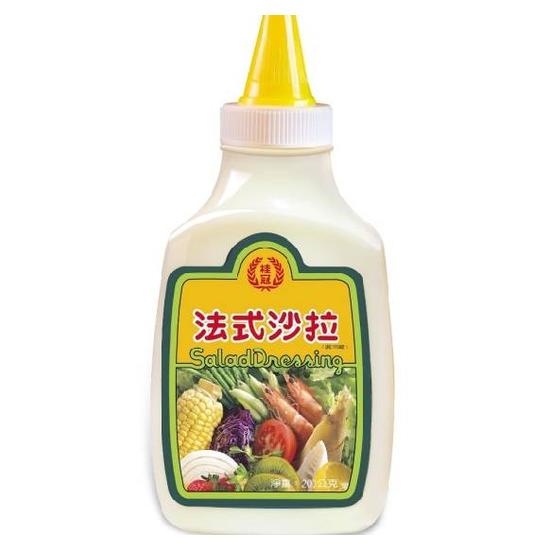桂冠法式沙拉-塑膠瓶裝 淨重200g