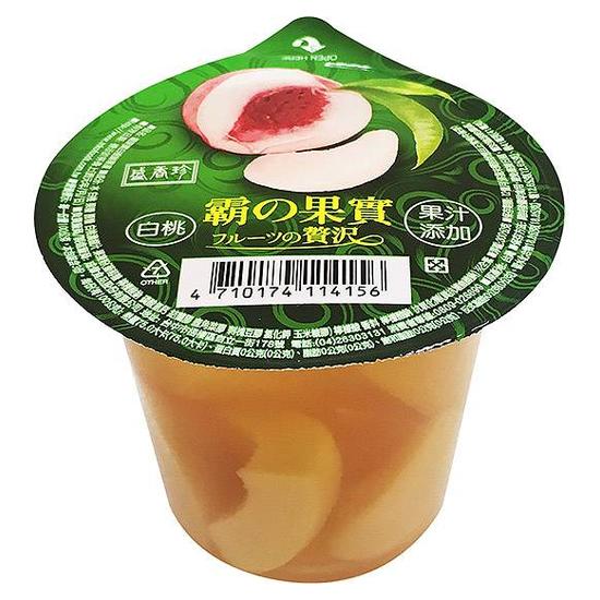 盛香珍霸果實白桃鮮果凍 300g