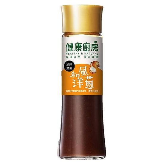 健康廚房沾拌淋醬-和風洋蔥 200ml