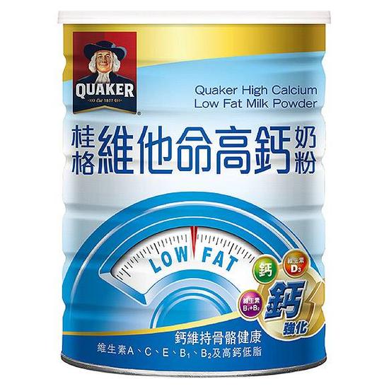 桂格維他命高鈣即溶低脂奶粉 825g