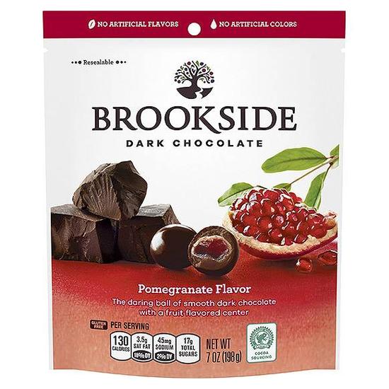 Brookside紅石榴夾餡黑巧克力 198g