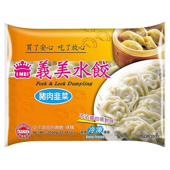 義美水餃-豬肉韭菜 1050g