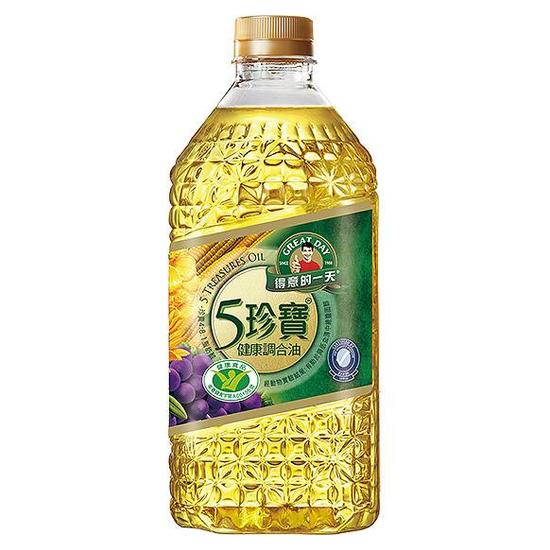 得意的一天五珍寶健康調合油 3L