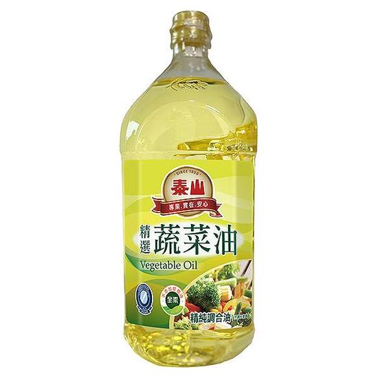 泰山精選蔬菜油 3L