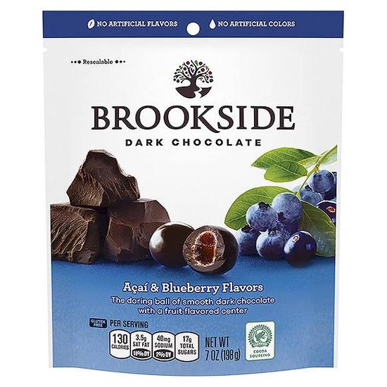 Brookside巴西莓夾餡黑巧克力 198g