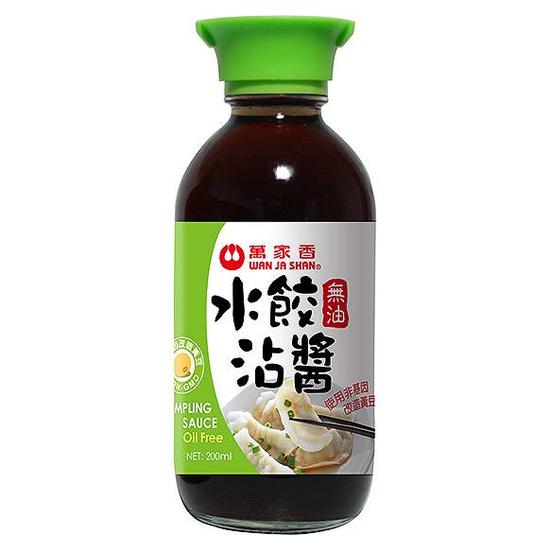 萬家香無油水餃沾醬 200ml