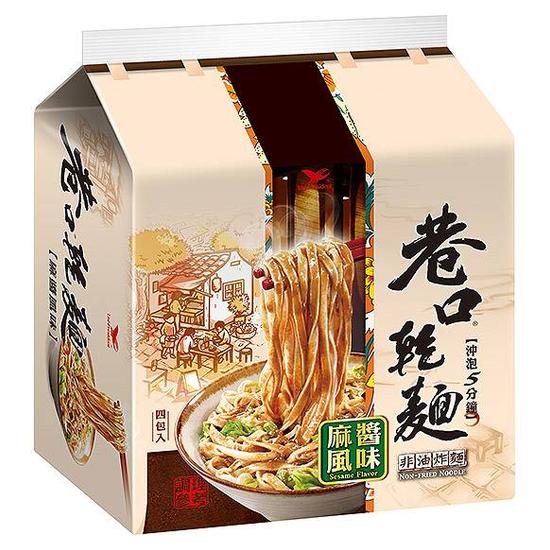 巷口乾麵麻醬風味 100g*4入