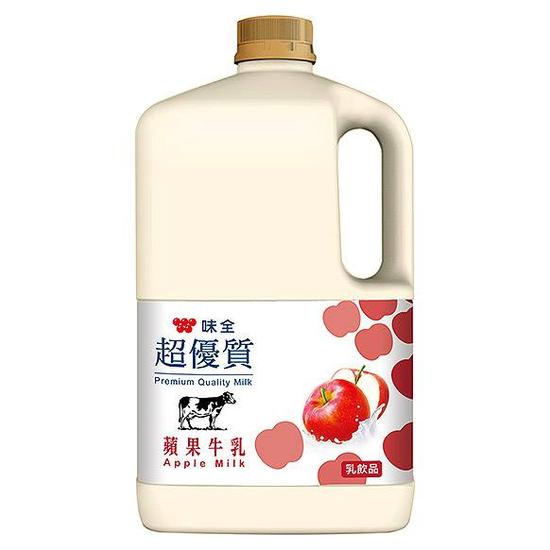味全超優質 蘋果牛乳 2709ml
